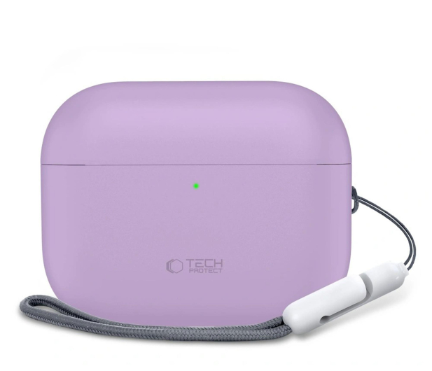 Tech-Protect Silicone Do Apple Airpods Pro 3 Lavender - 1367332 - zdjęcie 3